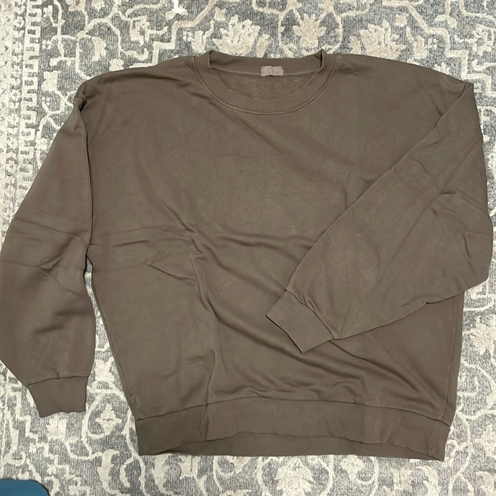 Nuuds Women’s Crewneck Sweatshirt XXL Mocha